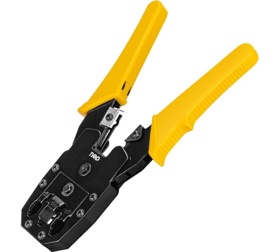 Изображение товара Обжимные клещи (кримпер) DELI DL2468c 8p(RJ-45), 6p(RJ-14 и RJ-12), 4p(RJ-9) 200 мм 134968