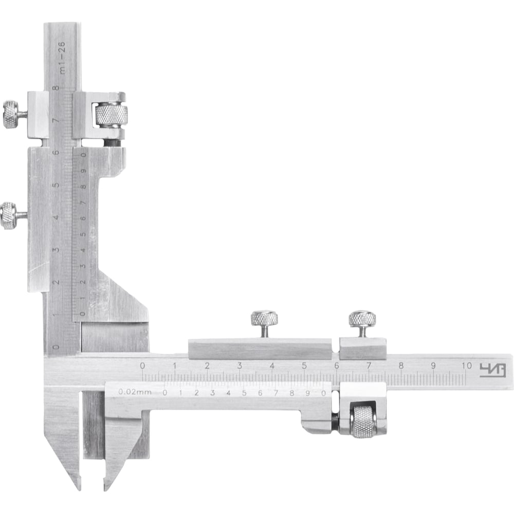 Изображение товара Штангензубомер ЧИЗ ШЗН 1-26 с точностью 0.02 мм профессиональный
