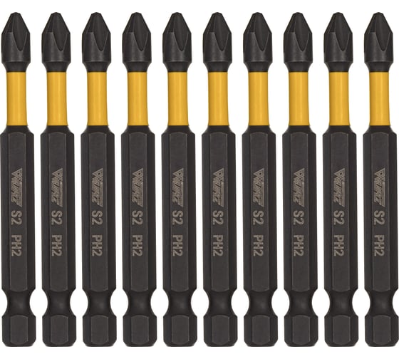 Изображение товара Бита торсионная PH2, 70 мм, 10 шт WURZ 3600