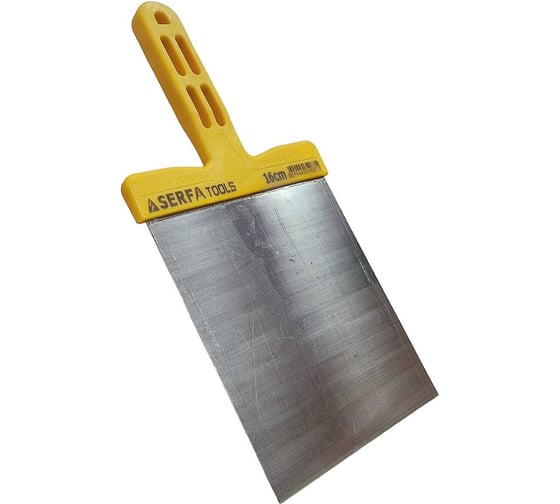 Изображение товара Шпатлевочная лопатка Serfa SMART с пластиковой ручкой, 16 см КОД 0 87