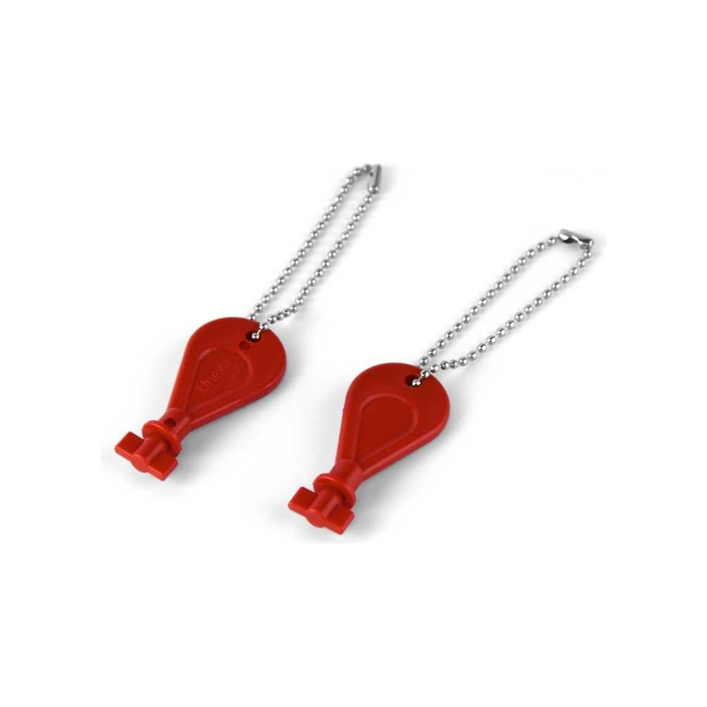 Изображение товара Универсальный ключ диспенсера мыла и бумажных полотенец Unevix KD1 2 шт