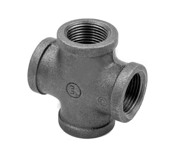 Изображение товара Крест Fittex PLUS прямой, чугун 40 ВР/ВР 127-3627