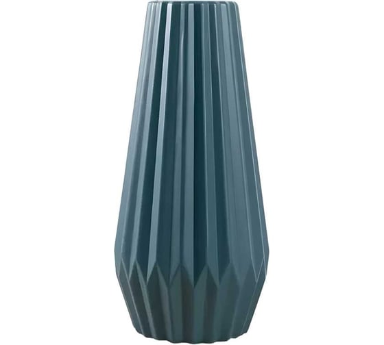 Изображение товара Ваза Homium Spring, цвет синий, H21 см vasespring01blue