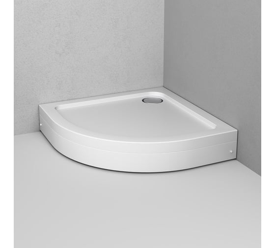 Изображение товара Душевой поддон AM.PM Gem 100х100 см, с сифоном, белый W90T-401-100W