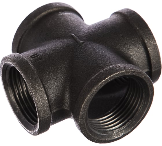 Изображение товара Крест Fittex PLUS прямой, чугун 25 ВР/ВР 127-3625