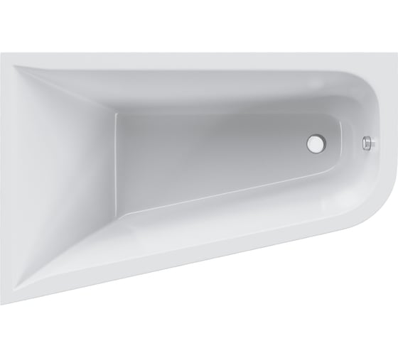 Изображение товара Акриловая ванна AM.PM spirit асимметричная 160x100 см, левосторонняя W72A-160L100W-A2