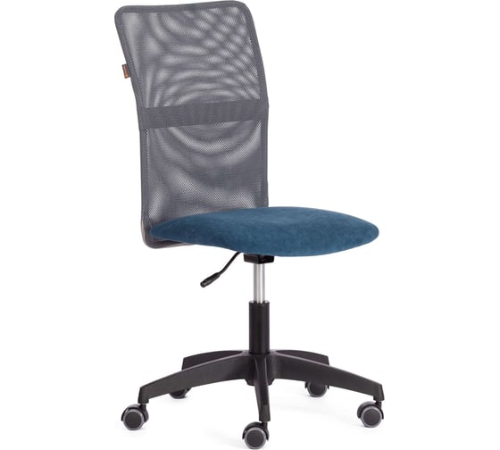 Изображение товара Кресло Tetchair Start флок/ткань, синий/серый 21294