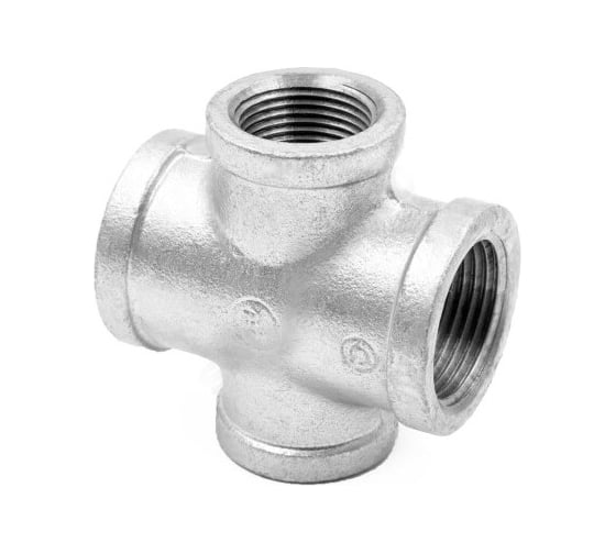 Изображение товара Fittex PLUS Крест прямой чугун 40 ВР/ВР 127-3675