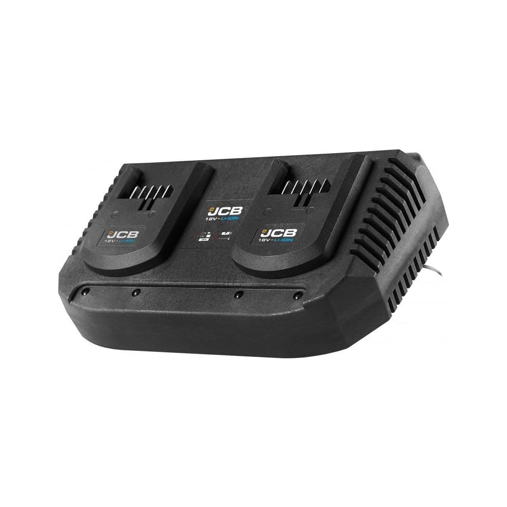 Изображение товара Зарядное устройство для аккумуляторных батарей JCB двойное, 18V, 2*3.5AH JCB-18VDC-E(57229)