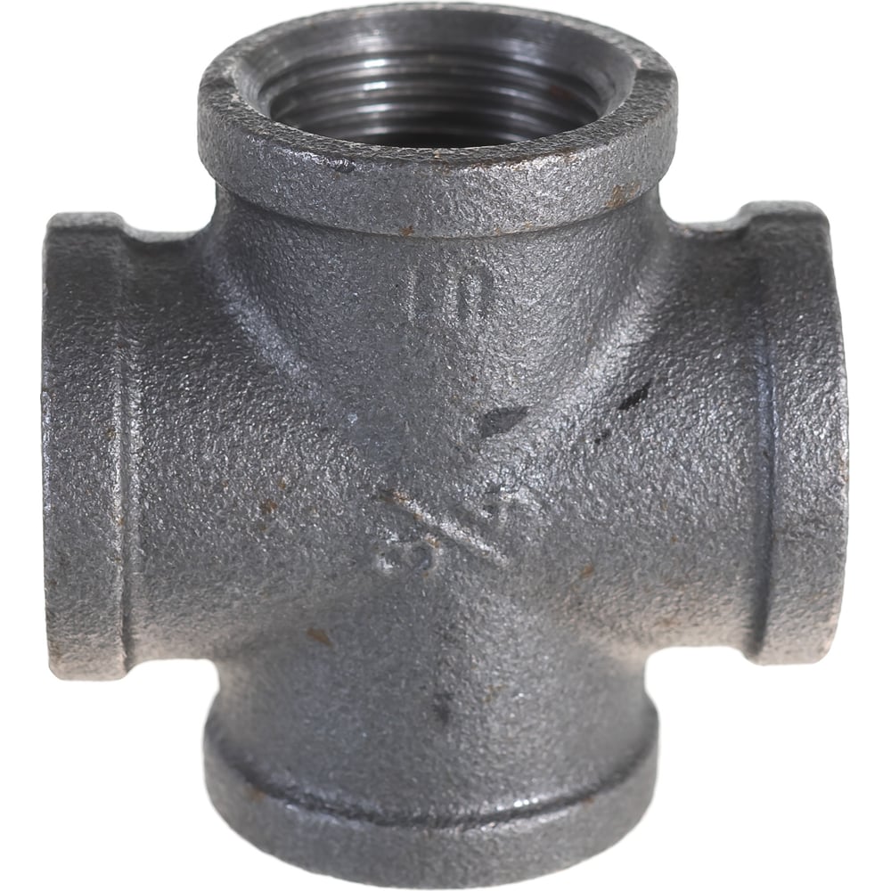 Изображение товара Крест Fittex PLUS прямой чугун 3/4 дюйма внутренний резьбовой полупрофессиональный фитинг