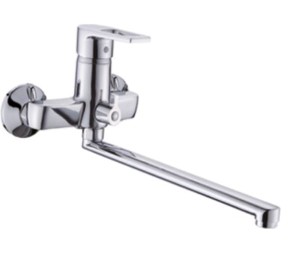 Изображение товара Универсальный смеситель Potato с плоским прямым изливом и переключателем для душа P2246