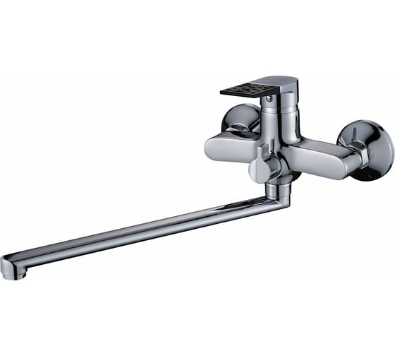 Изображение товара Универсальный смеситель Potato с плоским прямым изливом и переключателем для душа P22236-6