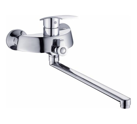 Изображение товара Универсальный смеситель Potato с плоским прямым изливом и переключателем для душа P2235