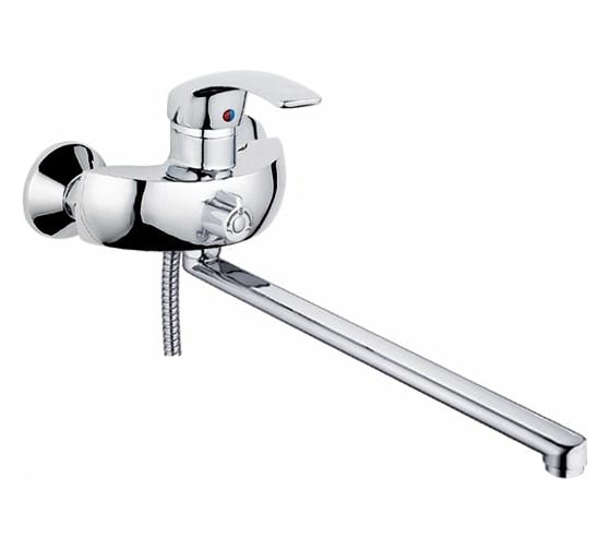 Изображение товара Универсальный смеситель Potato с изливом 40F, плоский, с шар. перекл. P2203