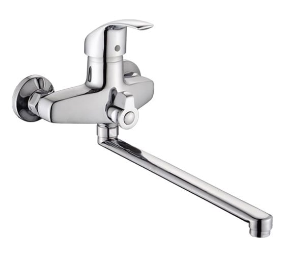 Изображение товара Универсальный смеситель Potato с плоским и прямым изливом и переключателем для душа P2207C