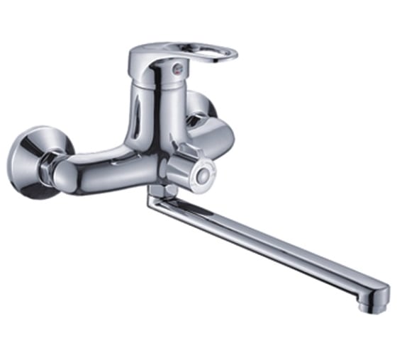 Изображение товара Универсальный смеситель Potato с плоским изливом и переключателем для душа P22215