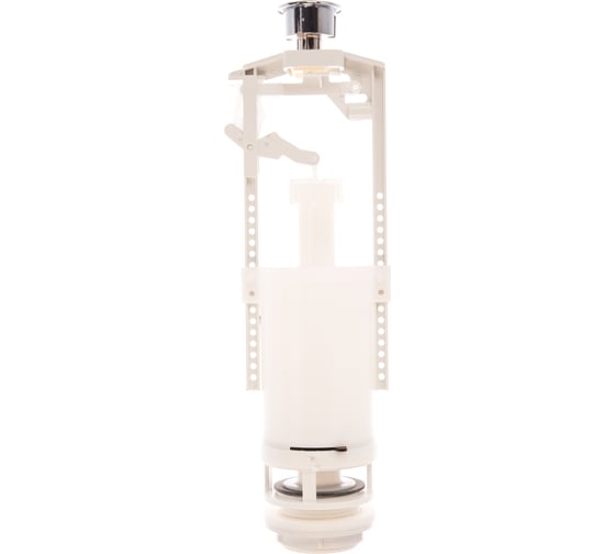 Изображение товара Арматура для бачка Alcadrain SA2000S сливная/наливная, нижнее подключение, кнопка хром 1 режим 1/2" CHROM 00022196