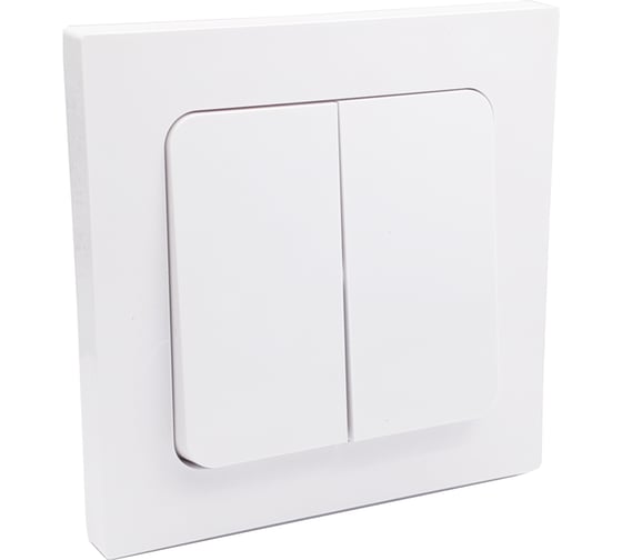 Изображение товара Выключатель 2-кл. Bylectrica СУ серия АСТРУМ, белый С510-2502
