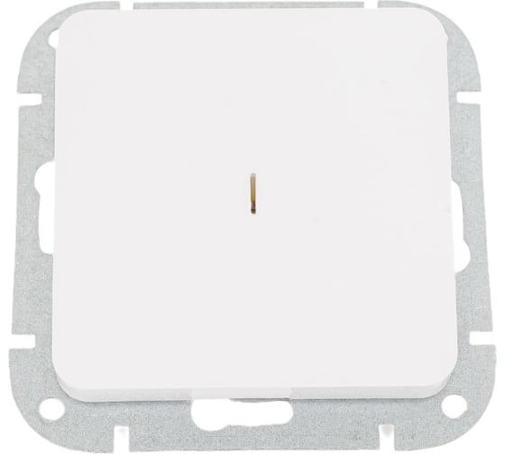 Изображение товара Механизм выключателя 1-кл. Bylectrica СУ с подсветкой серия АСТРУМ, белый С110-3507