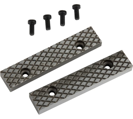 Изображение товара Губки сменные для слесарных тисков, 100 мм WIEDERKRAFT WDK-BJ100