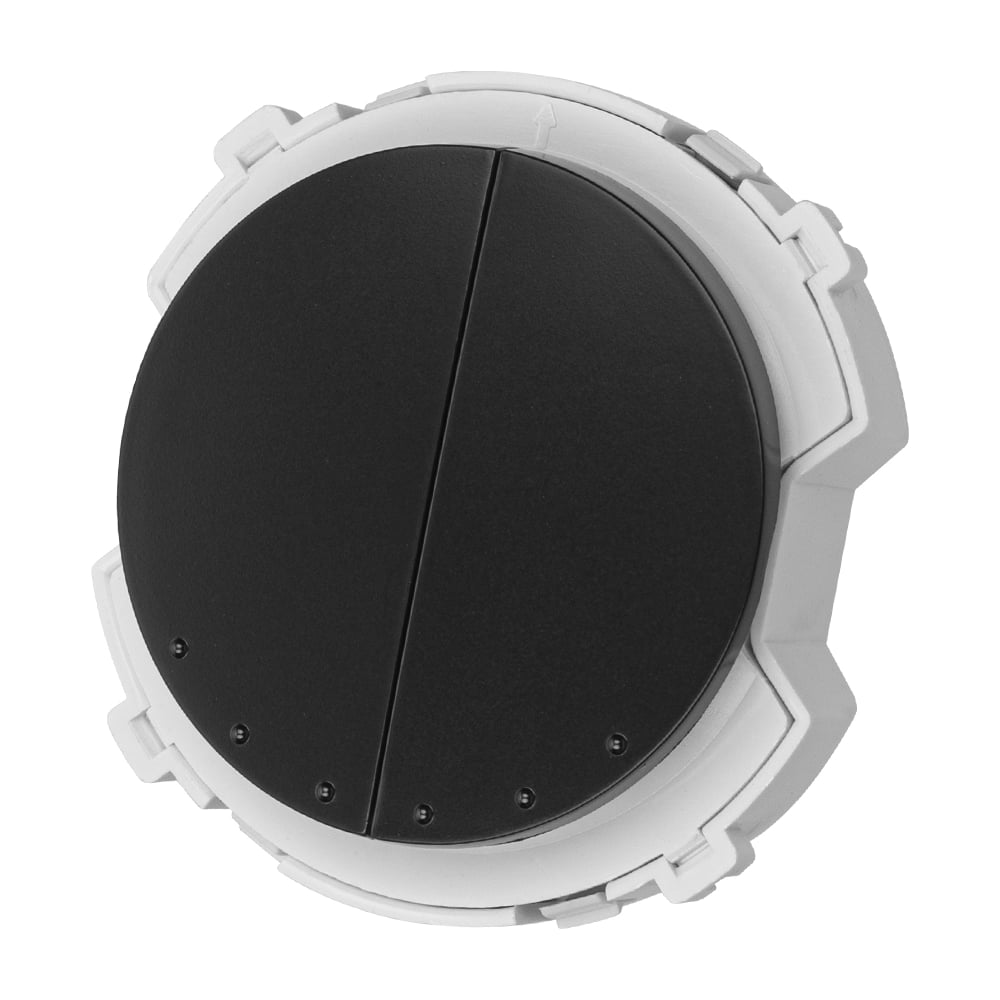 Изображение товара 2-клавишный выключатель TDM ELECTRIC 16А 250В агат Байкал SQ1819-0233