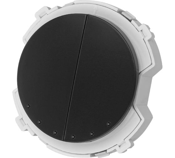 Изображение товара 2-клавишный выключатель TDM ELECTRIC 16а 250в агат, "байкал" SQ1819-0233