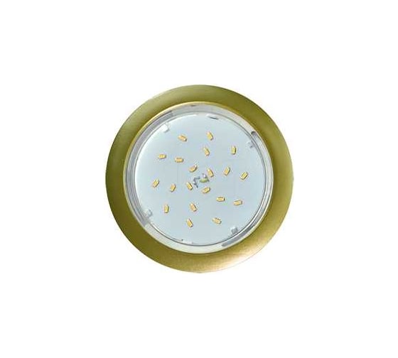 Изображение товара Встраиваемый светильник Ecola Gx53 5355 легкий золото 25x106 FG5355ECD