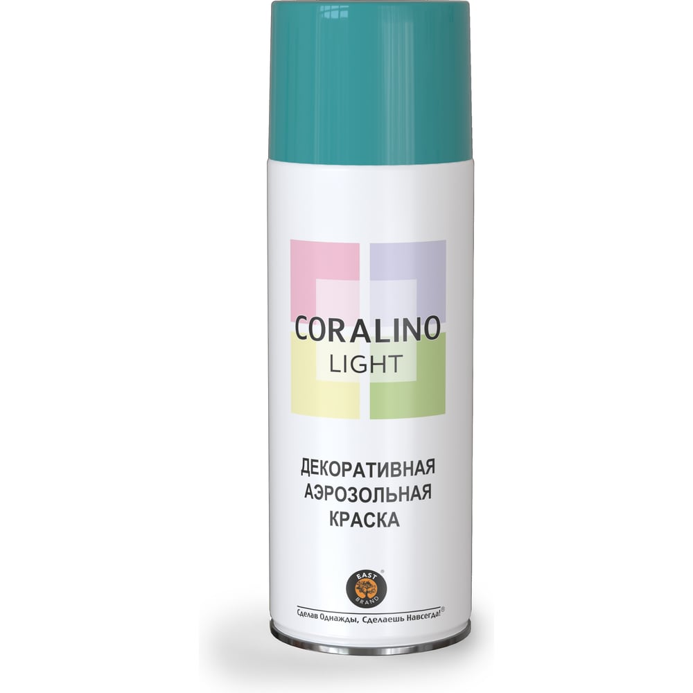Изображение товара Декоративная аэрозольная краска CORALINO LIGHT зелёный опал CL1012