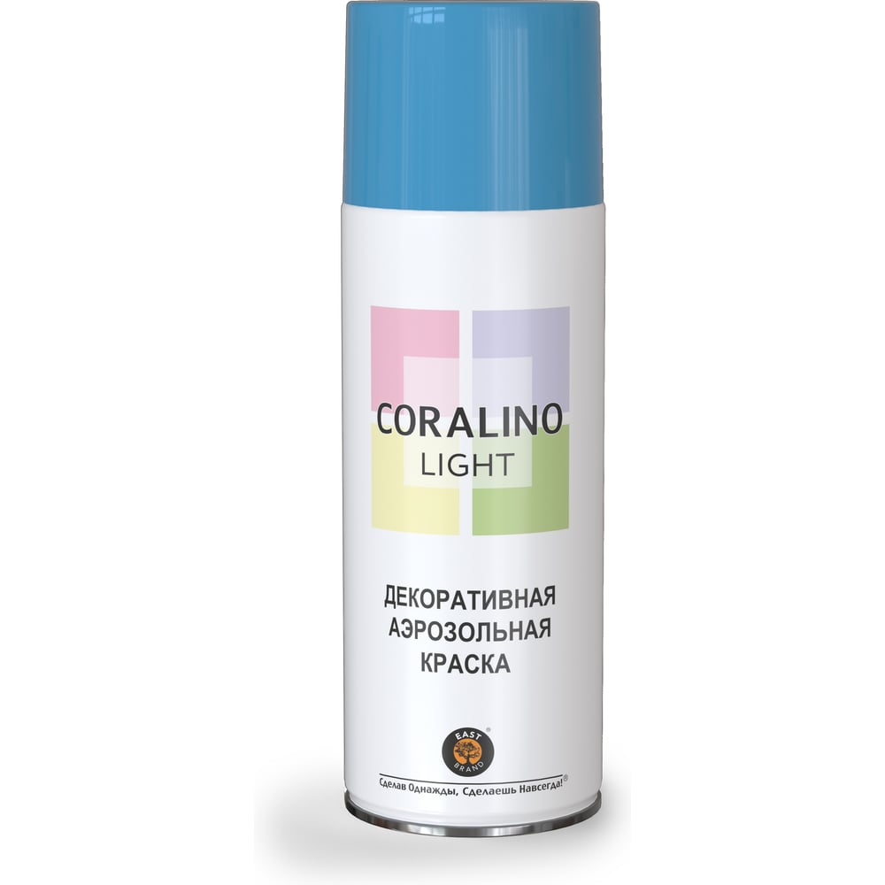 Изображение товара Декоративная аэрозольная краска CORALINO LIGHT Бирюзовый CL1002