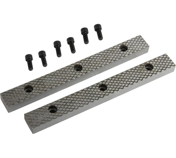 Изображение товара Губки сменные для слесарных тисков, 250 мм WIEDERKRAFT WDK-BJ250