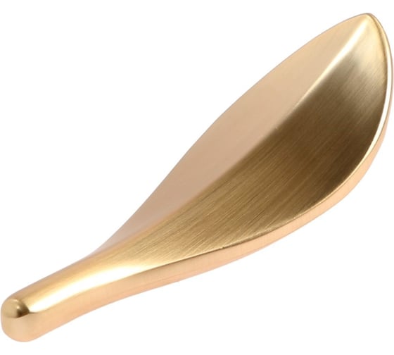 Изображение товара Ручка-скоба CAPPIO "Лепесток", м/о 32 мм, 88x30 мм, цвет сатиновое золото 9283955