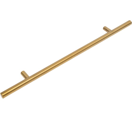 Изображение товара Ручка-рейлинг CAPPIO облегченная, d=12 мм, м/о 256 мм, цвет золото 9399909