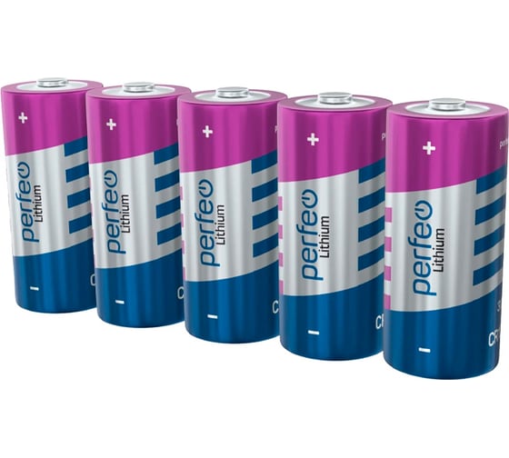 Изображение товара Батарейки PERFEO литиевые CR123 5 шт.на блистере 30015358