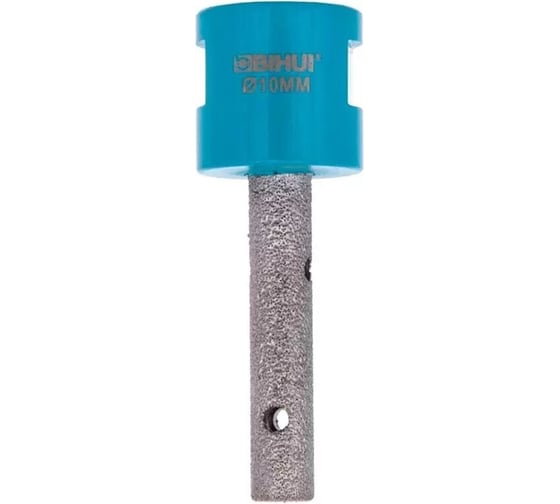 Изображение товара Фреза алмазная пальчиковая вакуумного спекания 10 мм BIHUI DMB10