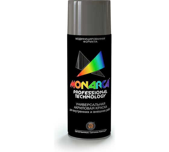 Изображение товара Аэрозольная Краска Monarca RAL9006 Белый Алюминий 19006