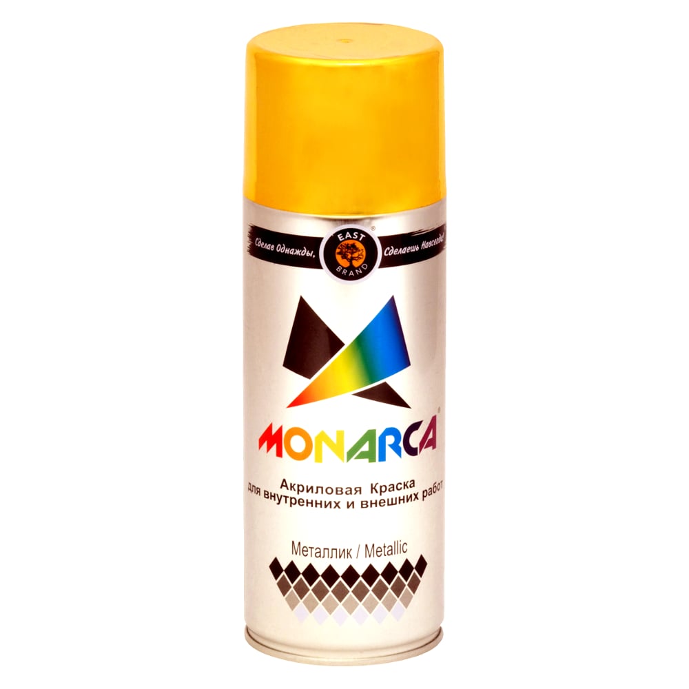 Аэрозольная краска MONARCA акриловая краска аэрозоль rayday металлик золото антик 520 мл 12 pm 0004 135018