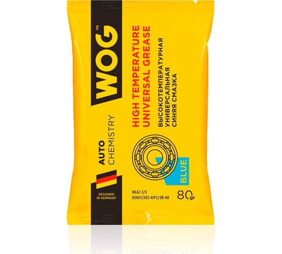 Изображение товара Синяя смазка WOG EP 80 гр. WGC0615