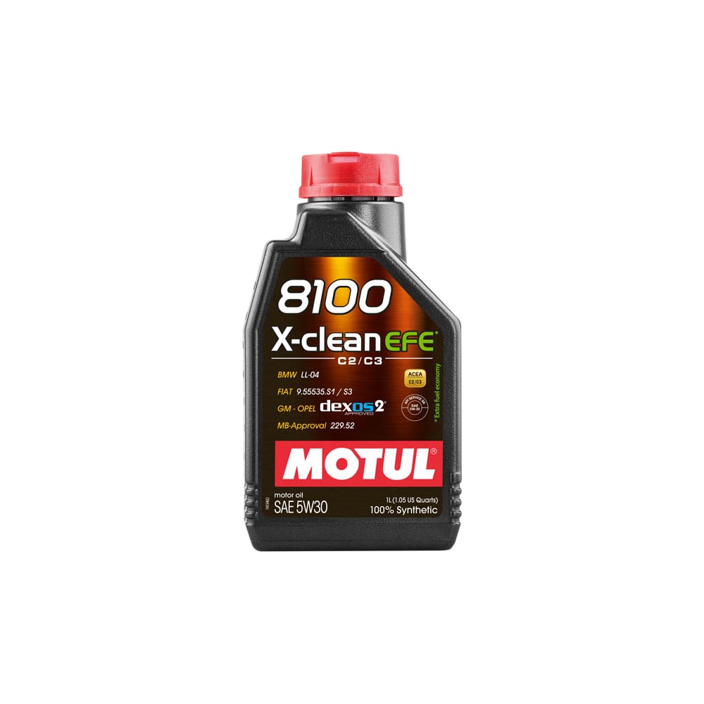 фото Моторное масло 8100 x-clean efe 5w30 1 л motul 109470