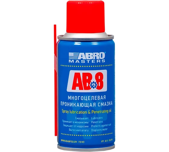 Изображение товара Многоцелевая проникающая смазка ABRO Masters 100 мл AB-8-100-RW