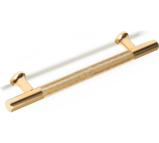 Изображение товара Ручка-рейлинг CAPPIO диаметр 12 мм, межосевое расстояние 128 мм, цвет золото 7603296