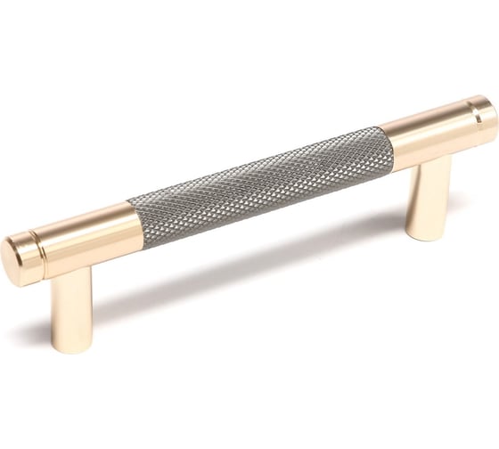 Изображение товара Ручка-рейлинг CAPPIO межосевое расстояние 96 мм, цвет золото/серый 9283949