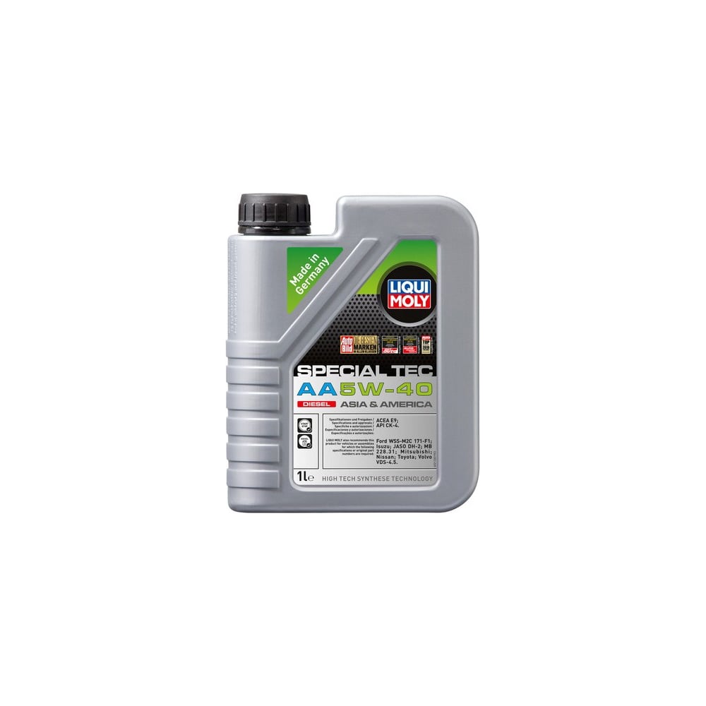 фото Нс-синтетическое моторное масло special tec aa diesel (5w-40; ck-4; e9; 1 л) liqui moly 21330