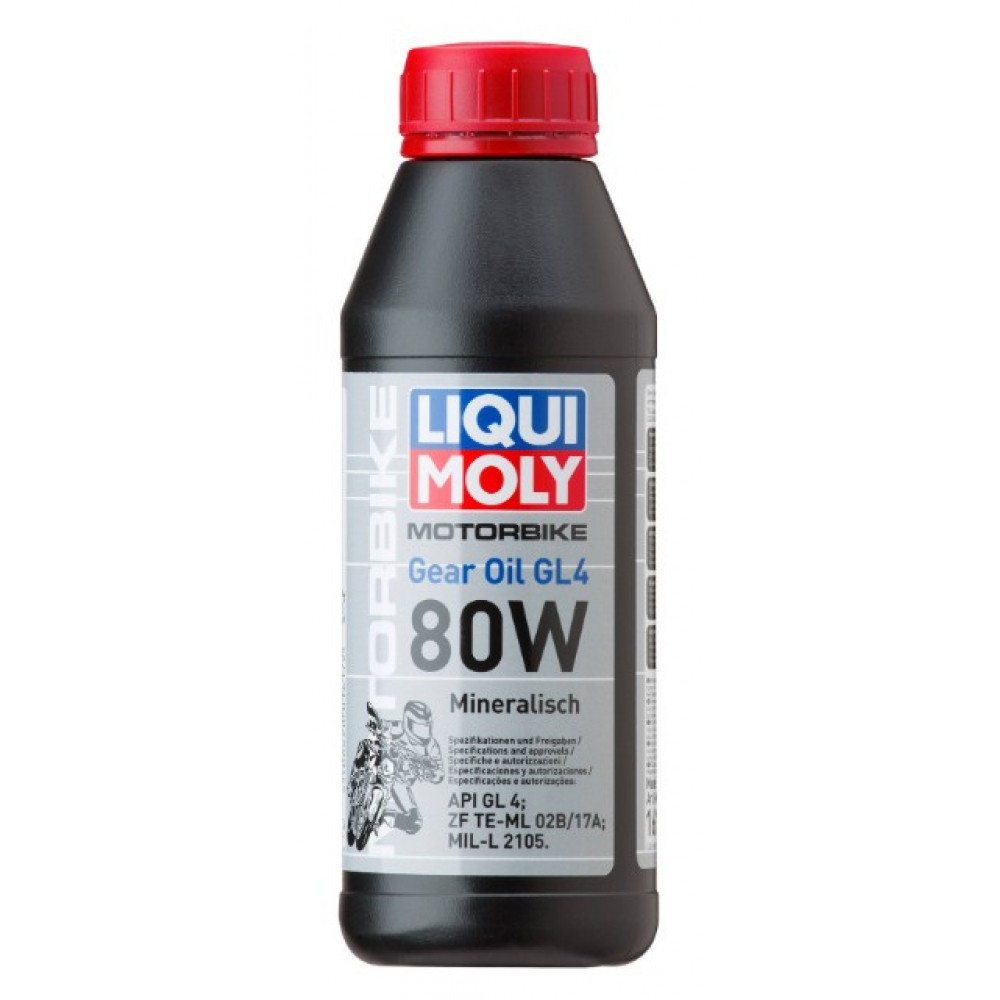 Минеральное трансмиссионное масло для мотоциклов LIQUI MOLY масло трансмиссионное liqui moly 75w 90 gl 5 1 л