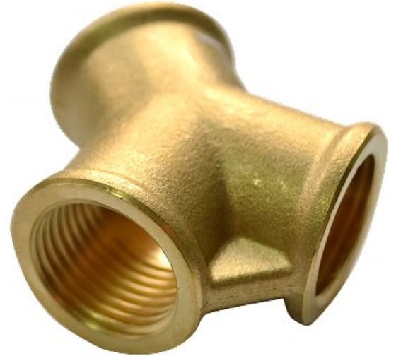 Изображение товара Разветвитель Y-образный внутр.резьба 3/8 ROCKFORCE RF-SP030/2(2040)