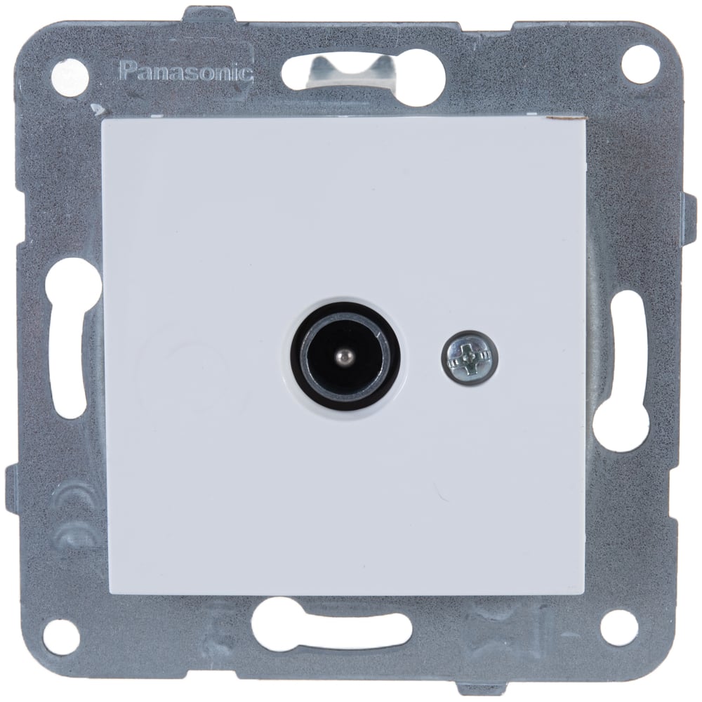 фото Розетка tv panasonic модуль karre plus 54904 проходная 12db белая wktt0452-2wh-res