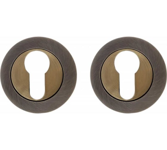 Изображение товара Декоративная накладка под цилиндр BASARA et 0701 ab (white box, no logo, бронза) 40077