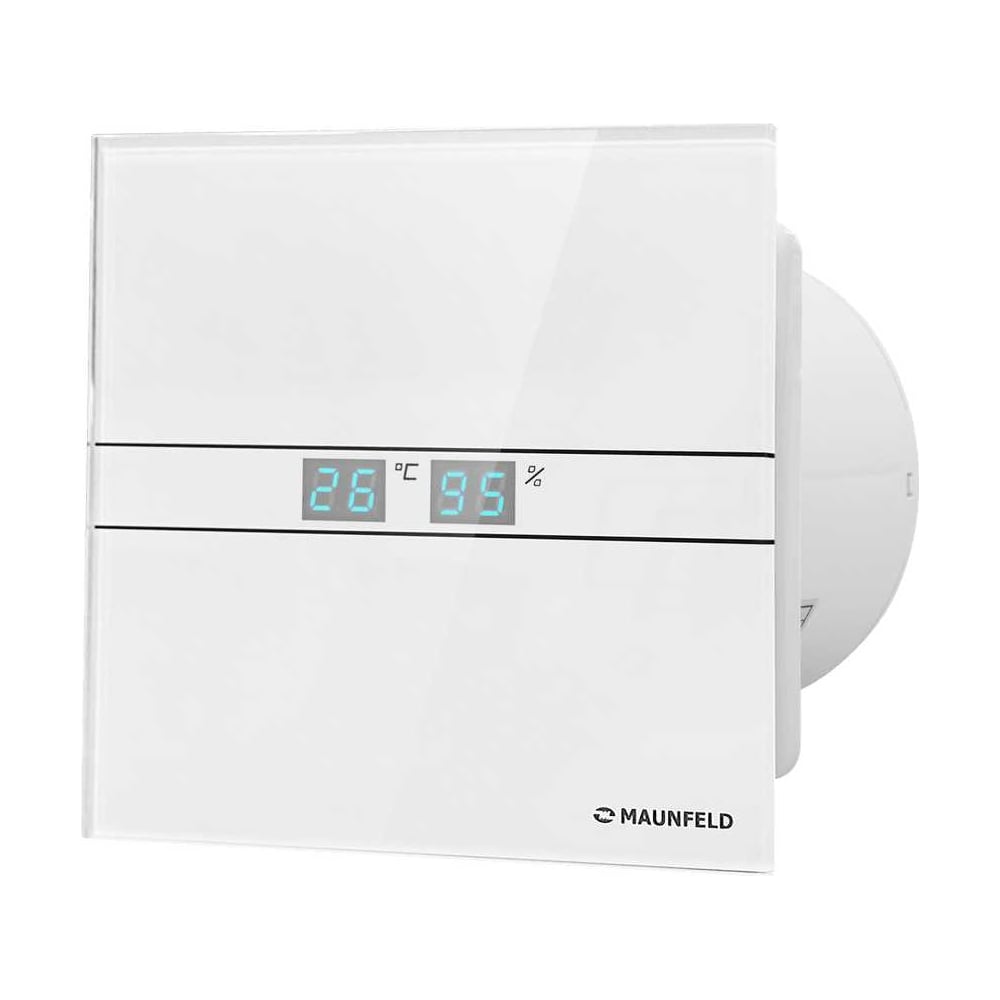 Изображение товара Вытяжной вентилятор MAUNFELD MFE10THGW круглый настенный 115 м³/ч тихий