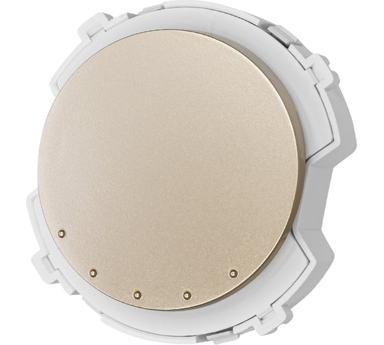 Изображение товара 1-клавишный выключатель TDM ELECTRIC 16а 250в шампань, "байкал" SQ1819-0530