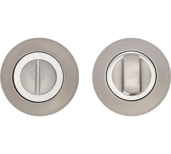 Изображение товара Поворотник BASARA bk 0705 sn/cp white box, no logo, сатин/хром 40076