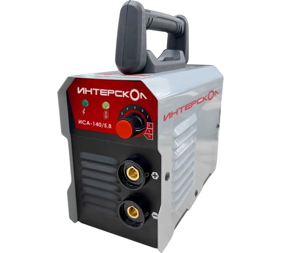 Изображение товара Инверторный аппарат ручной электродуговой сварки ММА ИНТЕРСКОЛ ИСА-140/5,8 659.1.0.70